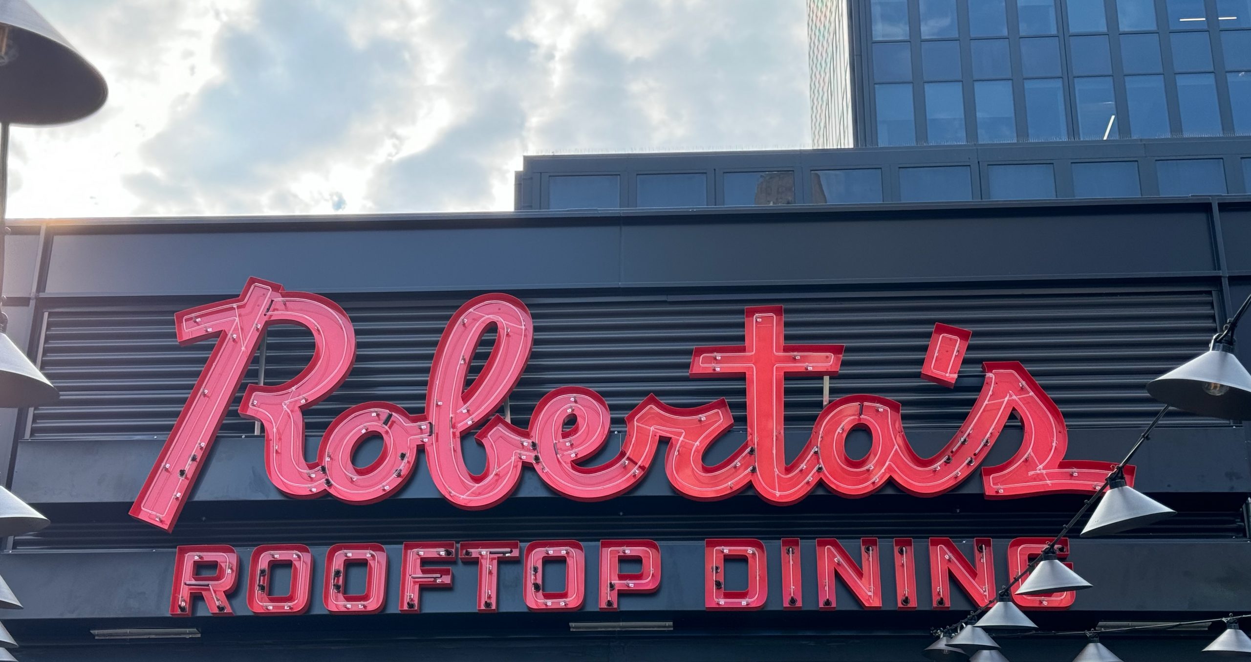 Neon sign installation in Manhattan, NYC