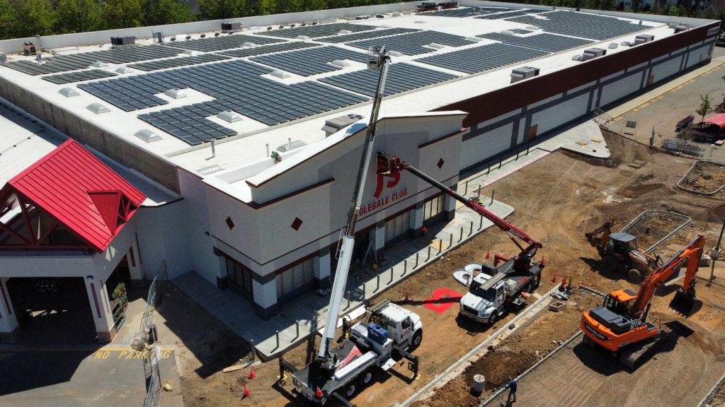 channel letters sign installation BJs Edison NJ