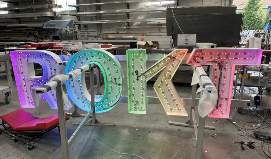 ROKT Channel Letters With RGB Lighting