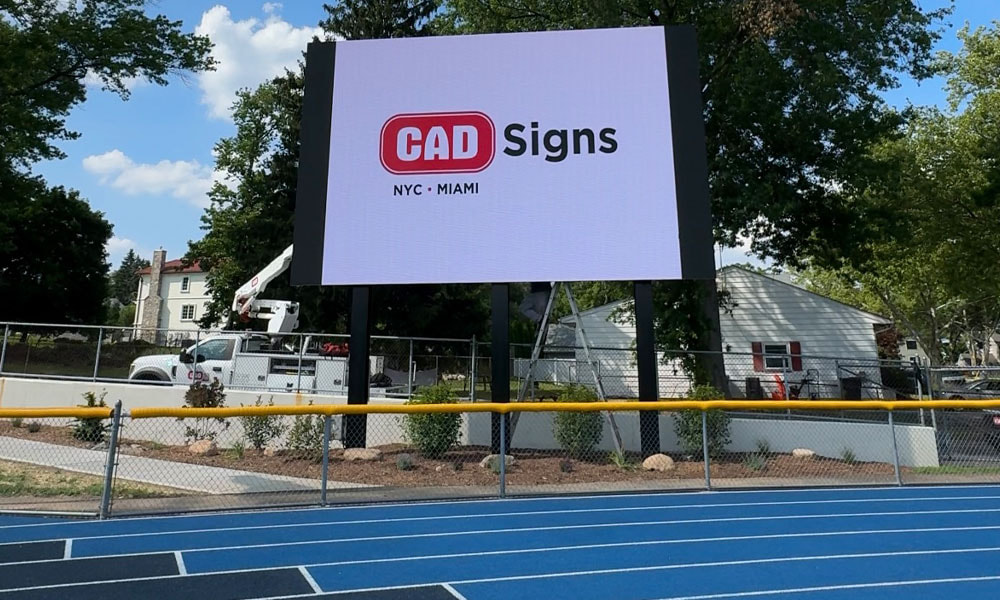 LED SIGN INSTALLATION 1