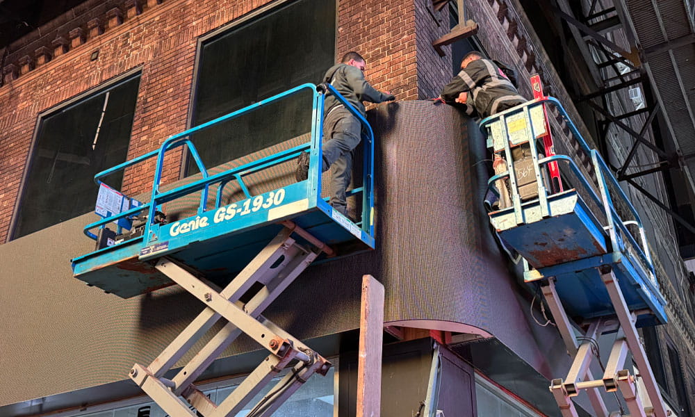 LED SIGN INSTALLATION 2