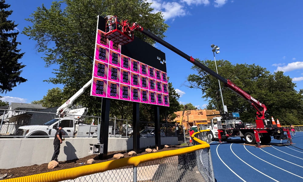 LED SIGN INSTALLATION 5