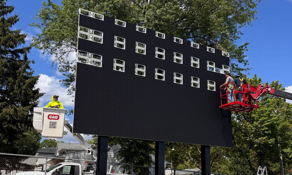 LED SIGN INSTALLATION 6