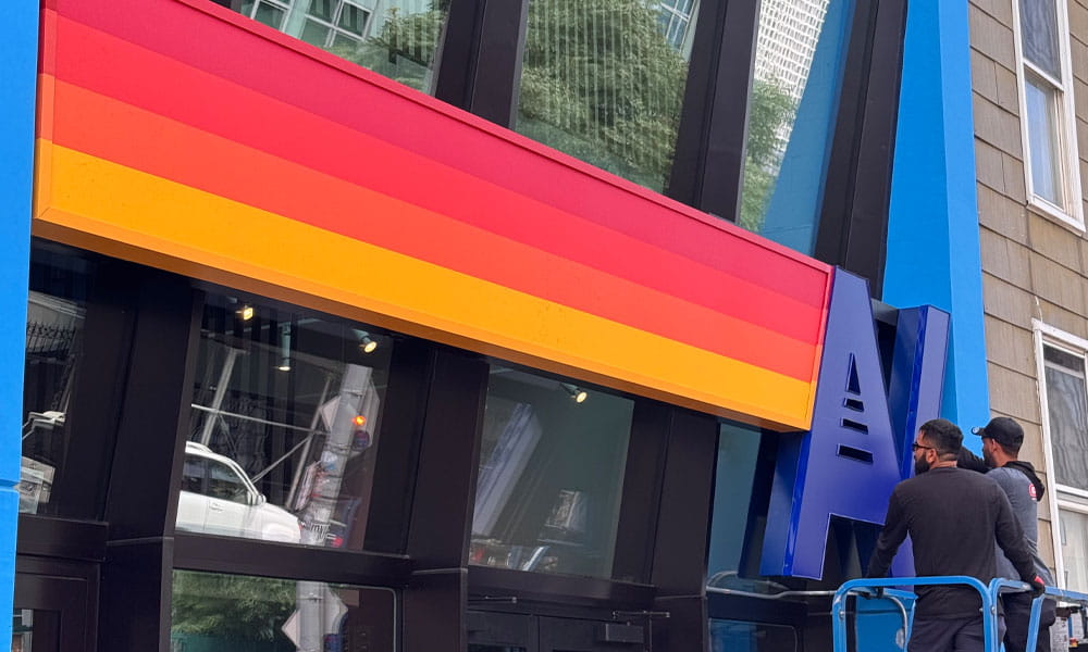 SIGN INSTALLATION 1